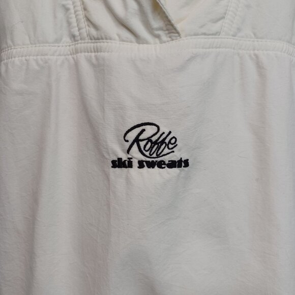 Roffe Pullover Vintage Ski Sweater White Powder Jacket Womens Small - Picture 4 of 11